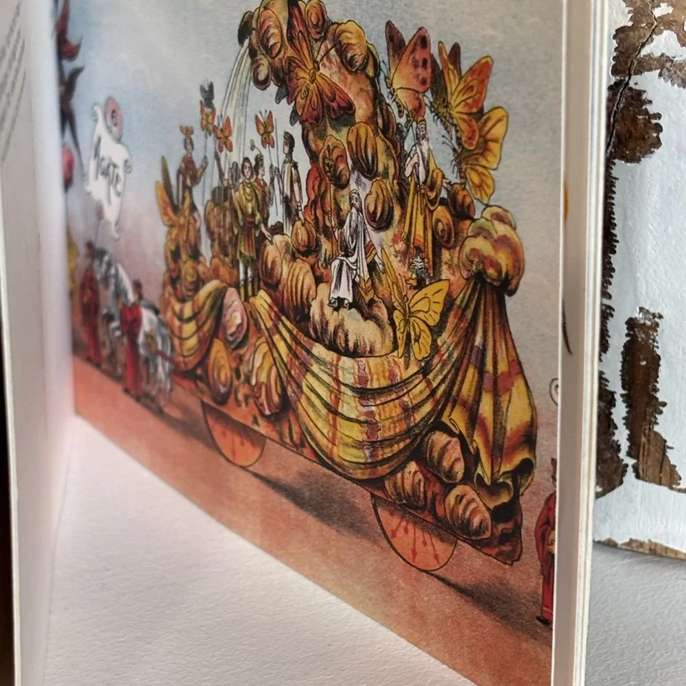 MARDI GRAS TREASURES Float Designs of the Golden Age Postcards. (29 Postcards)